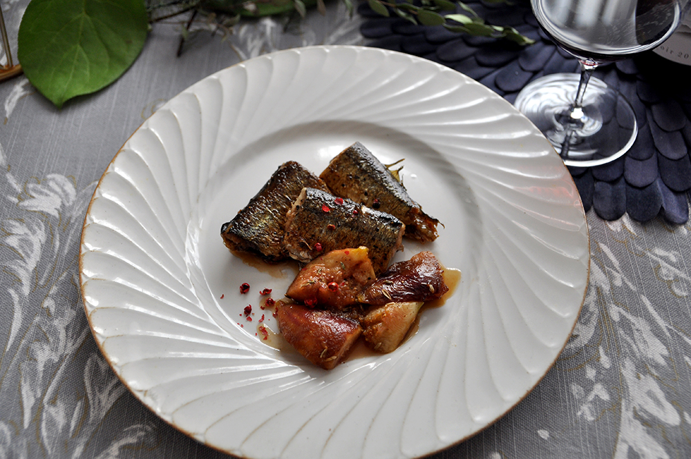 秋刀魚のソテー無花果のバルサミコソース 沢樹舞のおうちでごはん たべるの みんなで作る楽しく幸せな 食 サイト